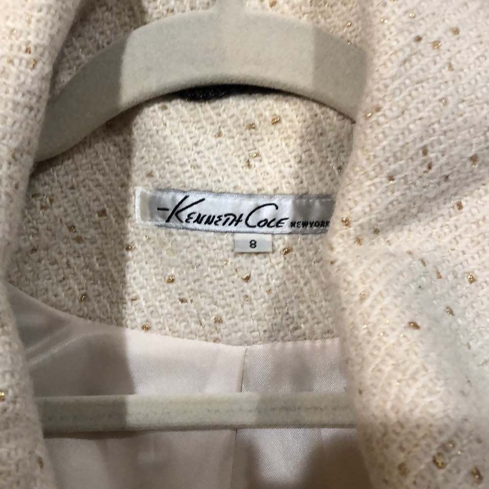 Kenneth Cole - Shawl Neck Peacoat - Picture 2 of 4